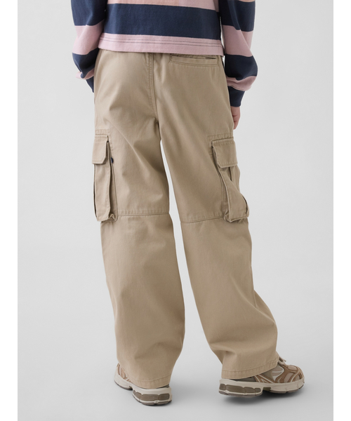 GAP（ギャップ）の「イージ カーゴパンツ (キッズ)（カーゴパンツ・キッズ・カモフラージュ/グレー/ベージュ・130cm/120cm/160cm/150cm/140cm/110cm）」の14枚目の写真