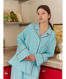 MOIFAIRE（モイフェア）の「(UNI)ALL NIGHT PAJAMA SET / SKYBLUE（ルームウェア/パジャマ）」