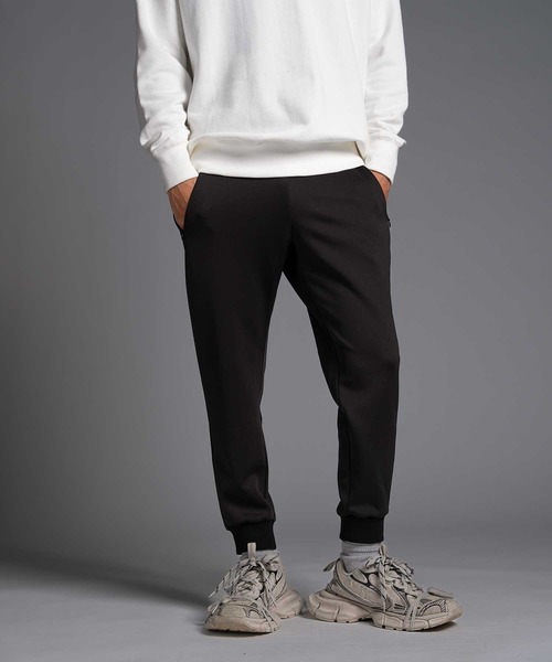 Felt-Maglietta（フェルトマリエッタ）の「[ROUXDI PERFE ルゥディパフィー]ジャージ素材テーパードパンツ（その他パンツ・メンズ・ブラック/キャメル・FREE）」の7枚目の写真