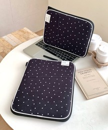 lit.Cy | スタードット クッション タブレットケース 10inch 11inch 13.3inch(PC・タブレットケース)
