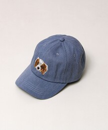 GLOSTER（グロスター）の「【カラー追加して再登場】WASHED DOG embroidery CAP（キャップ）」