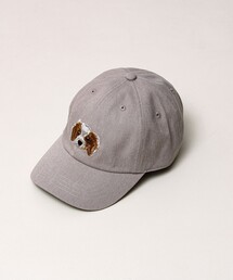 GLOSTER（グロスター）の「【カラー追加して再登場】WASHED DOG embroidery CAP（キャップ）」