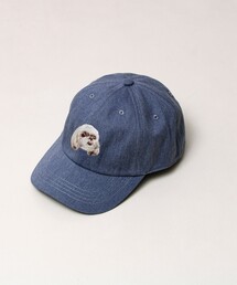 GLOSTER（グロスター）の「【カラー追加して再登場】WASHED DOG embroidery CAP（キャップ）」