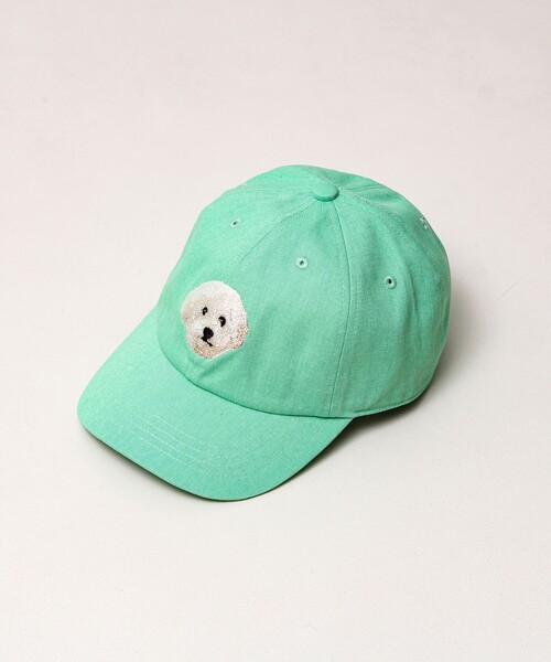 GLOSTER（グロスター）の「【カラー追加して再登場】WASHED DOG embroidery CAP（キャップ・メンズ・ベージュ系その他/ブルー系その他/ブラック系その他/グリーン系その他/ブラック系その他2/ブルー系その他2/グリーン系その他2/ベージュ系その他2・FREE）」の18枚目の写真