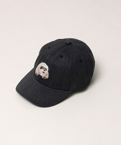 GLOSTER（グロスター）の「【カラー追加して再登場】WASHED DOG embroidery CAP（キャップ・メンズ・ベージュ系その他/ブルー系その他/ブラック系その他/グリーン系その他/ブラック系その他2/ブルー系その他2/グリーン系その他2/ベージュ系その他2・FREE）」の20枚目の写真