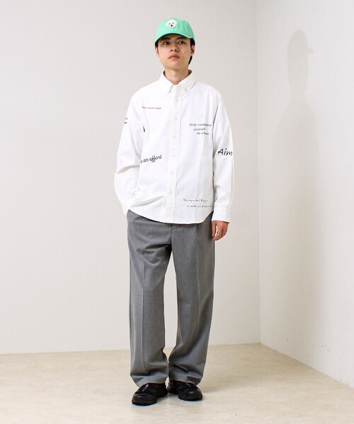 GLOSTER（グロスター）の「【カラー追加して再登場】WASHED DOG embroidery CAP（キャップ・メンズ・ベージュ系その他/ブルー系その他/ブラック系その他/グリーン系その他/ブラック系その他2/ブルー系その他2/グリーン系その他2/ベージュ系その他2・FREE）」の12枚目の写真