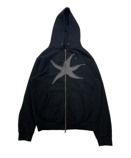ホォアナデアルコ　パーカー　星手柄 939 STAR GRAPICHS HOOD (BLACK)（パーカー）｜ARCHIVE BOLD