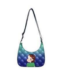 YOUK SHIM WON（ユクシムウォン）の「ビッグホーボーバッグ グリーンリア（メッセンジャーバッグ）」