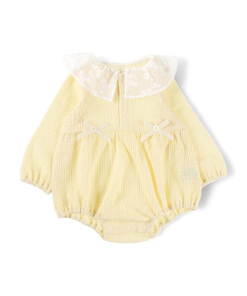 BRANSHES（ブランシェス）の「【お花シリーズ】襟付きカバーオール（その他ベビー用品・キッズ・イエロー/アイボリー・70/80）」の21枚目の写真