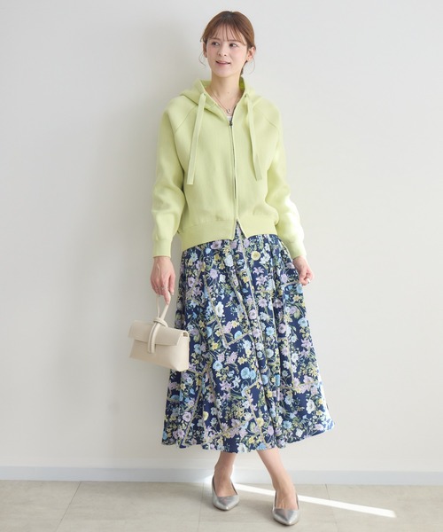 KATHARINE ROSS(キャサリンロス)の「【KATHARINE ROSS】ZIP接結ニットパーカ(ニット/セーター・レディース・ライトグレー/ライトブルー/イエロー・FREE)」の11枚目の写真