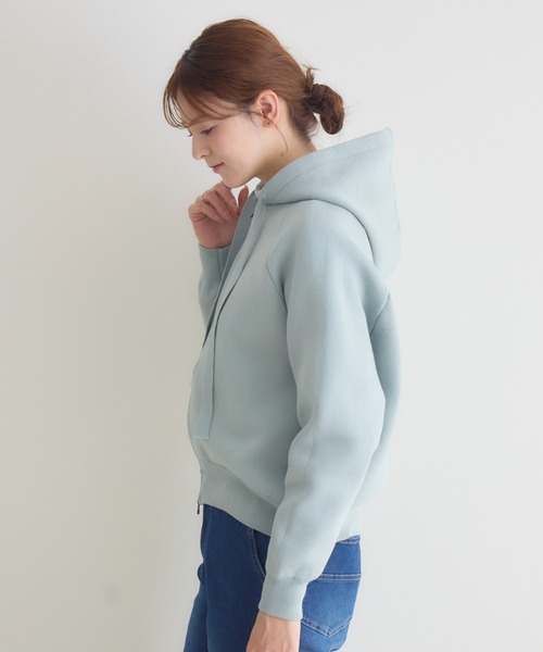 KATHARINE ROSS(キャサリンロス)の「【KATHARINE ROSS】ZIP接結ニットパーカ(ニット/セーター・レディース・ライトグレー/ライトブルー/イエロー・FREE)」の20枚目の写真