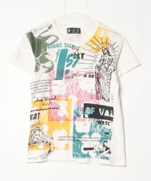 Hysteric glamour花柄オフショルダー半袖チュニック Tシャツ Hysteric 