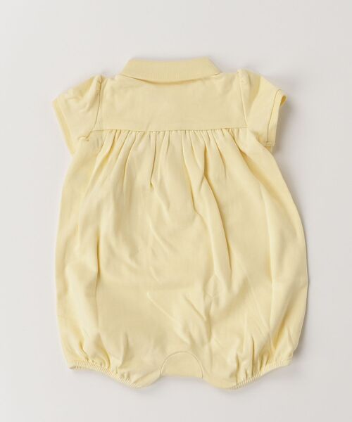 POLO RALPH LAUREN CHILDRENSWEAR(ポロ ラルフ ローレン チルドレンズウェア)の「インターロック バブル ポロ ショートオール(その他ベビーウェア・キッズ・イエロー・12M/6M/9M)」の2枚目の写真