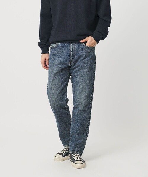 BEAUTY&YOUTH UNITED ARROWS(ビューティーアンドユースユナイテッドアローズ)の「L∞Plus シェービング 5ポケット デニム パンツ NO.3(デニムパンツ・メンズ・ネイビー/ブラック/コバルトブルー・28inch/30inch/34inch/32inch)」の3枚目の写真