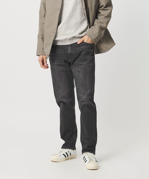 BEAUTY&YOUTH UNITED ARROWS(ビューティーアンドユースユナイテッドアローズ)の「L∞Plus シェービング 5ポケット デニム パンツ NO.3(デニムパンツ・メンズ・ネイビー/ブラック/コバルトブルー・28inch/30inch/34inch/32inch)」の2枚目の写真