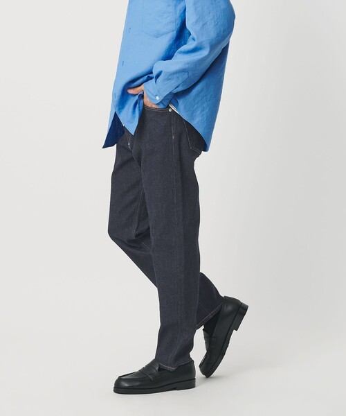 BEAUTY&YOUTH UNITED ARROWS（ビューティーアンドユースユナイテッドアローズ）の「L∞Plus シェービング 5ポケット デニム パンツ NO.3（デニムパンツ・メンズ・ネイビー/ブラック/コバルトブルー・28inch/30inch/34inch/32inch）」の5枚目の写真