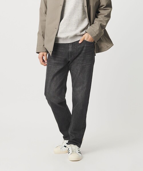 BEAUTY&YOUTH UNITED ARROWS（ビューティーアンドユースユナイテッドアローズ）の「L∞Plus シェービング 5ポケット デニム パンツ NO.3（デニムパンツ・メンズ・ネイビー/ブラック/コバルトブルー・28inch/30inch/34inch/32inch）」の7枚目の写真