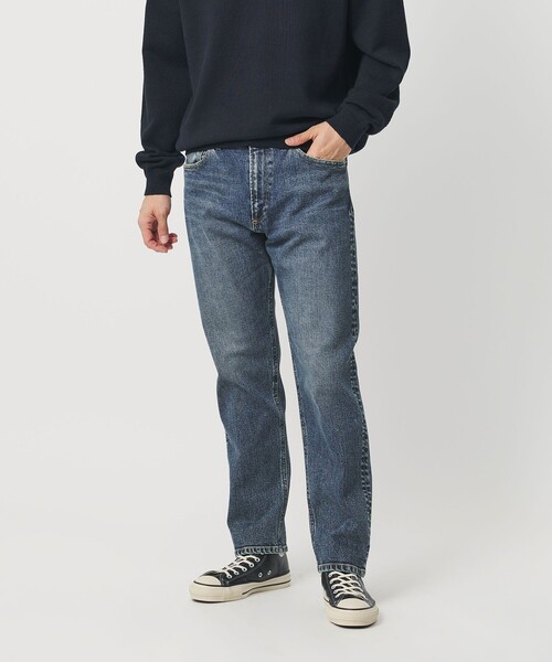 BEAUTY&YOUTH UNITED ARROWS（ビューティーアンドユースユナイテッドアローズ）の「L∞Plus シェービング 5ポケット デニム パンツ NO.3（デニムパンツ・メンズ・ネイビー/ブラック/コバルトブルー・28inch/30inch/34inch/32inch）」の9枚目の写真