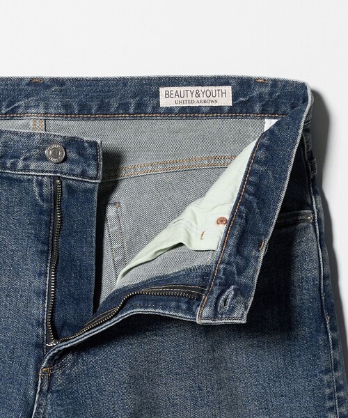 BEAUTY&YOUTH UNITED ARROWS(ビューティーアンドユースユナイテッドアローズ)の「L∞Plus シェービング 5ポケット デニム パンツ NO.3(デニムパンツ・メンズ・ネイビー/ブラック/コバルトブルー・28inch/30inch/34inch/32inch)」の9枚目の写真