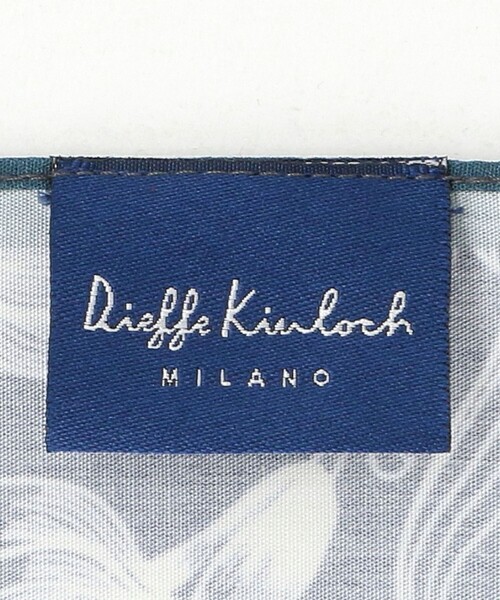 UNITED ARROWS（ユナイテッドアローズ）の「＜Dieffe Kinloch＞Bicolor como flower ハンカチ（バンダナ/スカーフ・メンズ・ネイビー/ダークブラウン・FREE）」の10枚目の写真