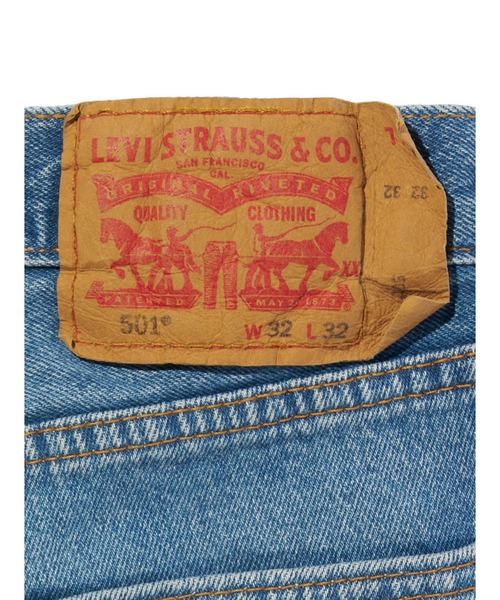Levi's（リーバイス）の「Levi's/リーバイス 501(R) オリジナルジーンズ（デニムパンツ・メンズ・インディゴブルー・W28 L32/W29 L32/W30 L32/W31 L32/W32 L32/W33 L32/W34 L32/W36 L32）」の7枚目の写真