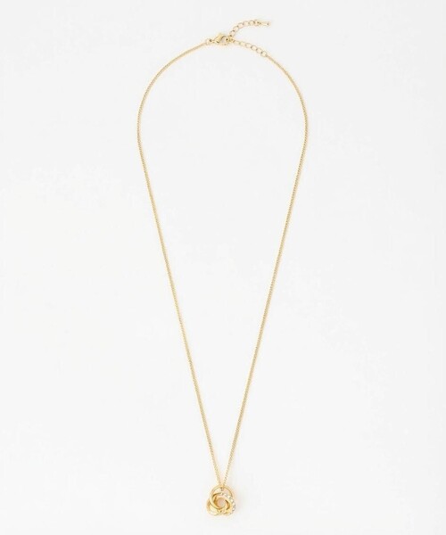 ANY SIS（エニィスィス）の「トリプルリング ネックレス（ネックレス・レディース・ゴールド系・F）」の2枚目の写真