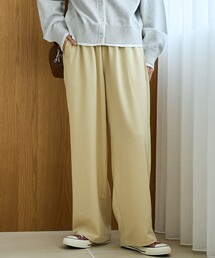 coen（コーエン）の「とろさらイージーワイドパンツ【インフルエンサー紹介アイテム】（WEB限定サイズあり）（スラックス）」