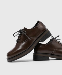 B.R.U（ブル）の「合皮レースアップシューズ（ローファー）」