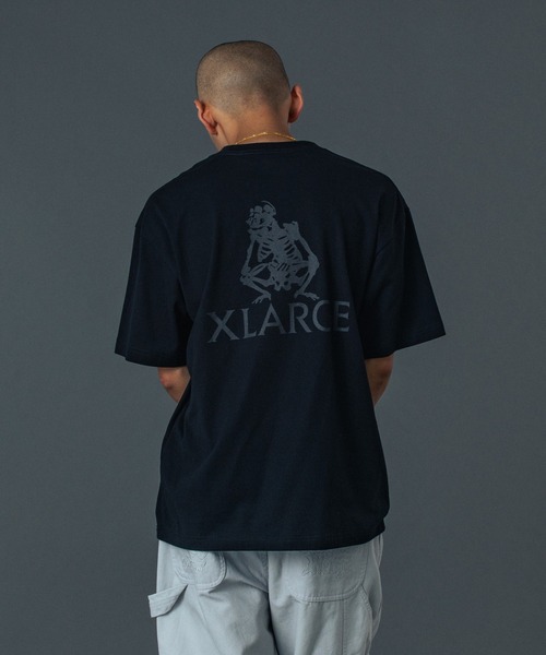 XLARGE（エクストララージ）の「FOSSIL S/S TEE（Tシャツ/カットソー・メンズ・ブラック/ホワイト/パープル・S/M/L/XL）」の3枚目の写真