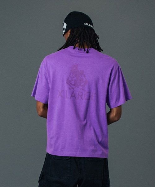 XLARGE（エクストララージ）の「FOSSIL S/S TEE（Tシャツ/カットソー・メンズ・ブラック/ホワイト/パープル・S/M/L/XL）」の5枚目の写真