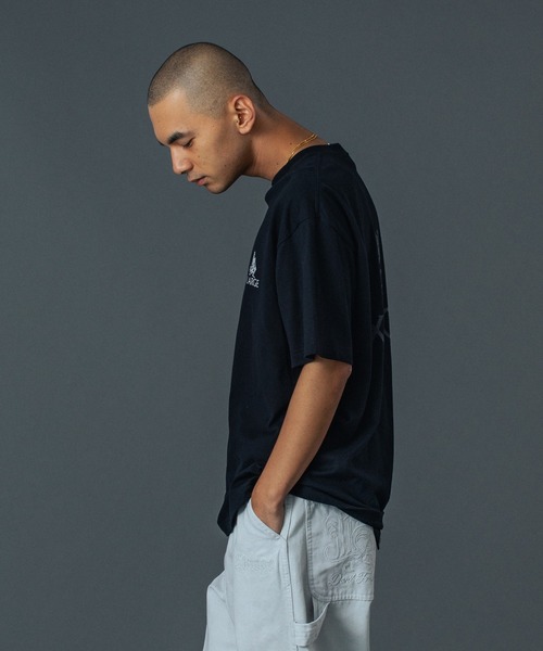 XLARGE（エクストララージ）の「FOSSIL S/S TEE（Tシャツ/カットソー・メンズ・ブラック/ホワイト/パープル・S/M/L/XL）」の14枚目の写真