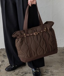VitaFelice | ベルトデザインキルティングトートバッグ(トートバッグ)