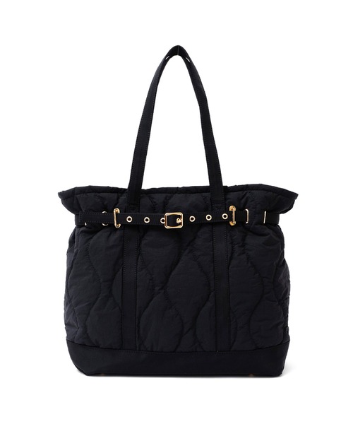 VitaFelice(ヴィータフェリーチェ)の「ベルトデザインキルティングトートバッグ(トートバッグ・レディース・グレー/ブラウン/ブラック・FREE)」の14枚目の写真