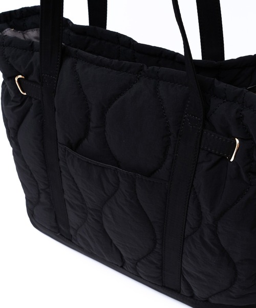VitaFelice(ヴィータフェリーチェ)の「ベルトデザインキルティングトートバッグ(トートバッグ・レディース・グレー/ブラウン/ブラック・FREE)」の10枚目の写真