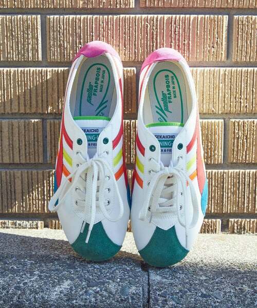 FRAPBOIS(フラボア)の「Panther カラースニーカー(スニーカー・レディース・ホワイト・1/0/5/4/2)」の2枚目の写真