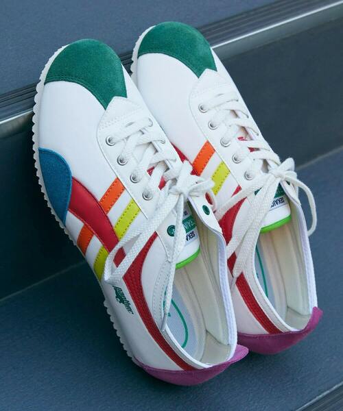 FRAPBOIS(フラボア)の「Panther カラースニーカー(スニーカー・レディース・ホワイト・1/0/5/4/2)」の3枚目の写真