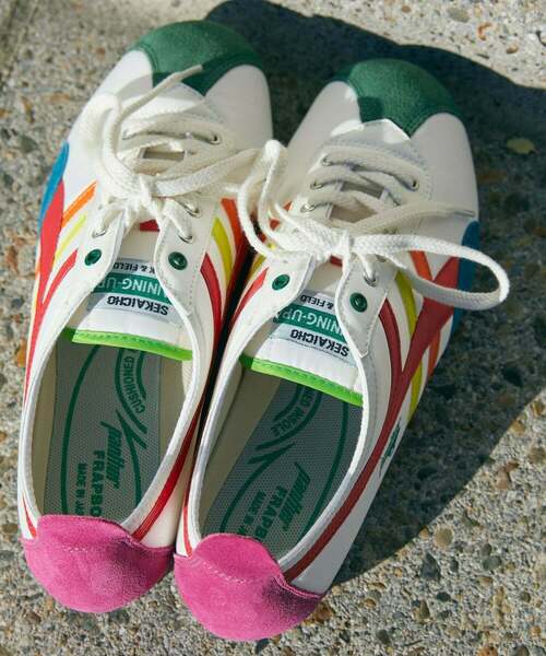 FRAPBOIS(フラボア)の「Panther カラースニーカー(スニーカー・レディース・ホワイト・1/0/5/4/2)」の4枚目の写真