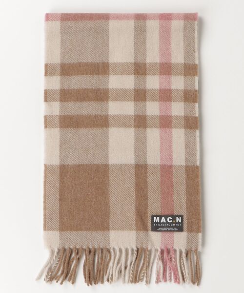 Innocent world ピエールマフラー 10th anniversary セール】【T16】【MAC.N】MADE IN Scotland WOOL SCARF（マフラー