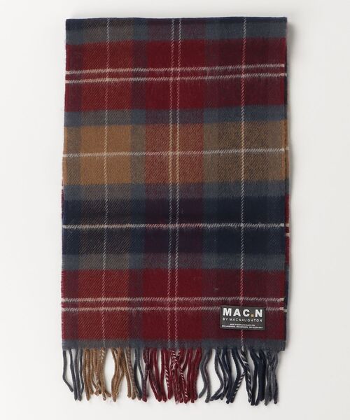 セール】【T16】【MAC.N】MADE IN Scotland WOOL SCARF（マフラー