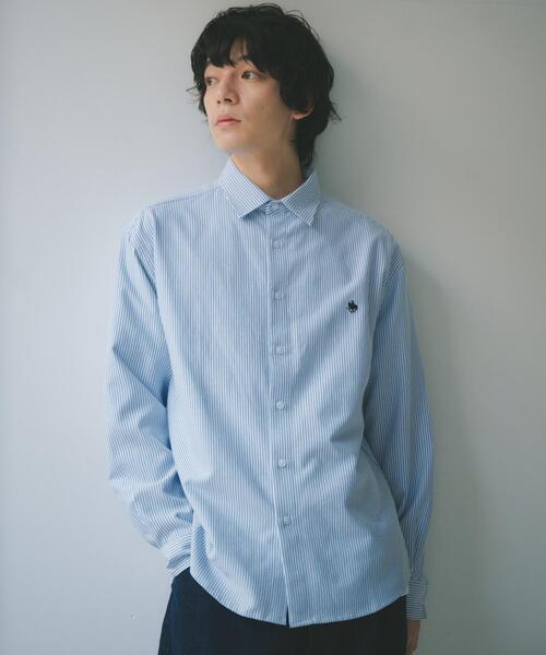 THE SHOP TK (ザ ショップ ティーケー )の「【POLO BCS 別注】 アソート長袖シャツ ストライプ/グレー/デニム(シャツ/ブラウス・メンズ・ブルー系7/ブルー系その他/グレー・03/02/04)」の8枚目の写真