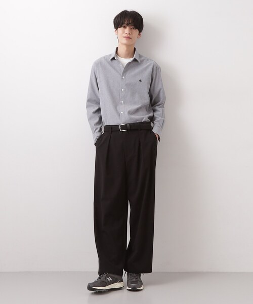 THE SHOP TK (ザ ショップ ティーケー )の「【POLO BCS 別注】 アソート長袖シャツ ストライプ/グレー/デニム(シャツ/ブラウス・メンズ・ブルー系7/ブルー系その他/グレー・03/02/04)」の14枚目の写真