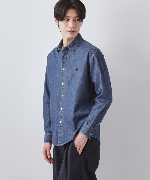 THE SHOP TK (ザ ショップ ティーケー )の「【POLO BCS 別注】 アソート長袖シャツ ストライプ/グレー/デニム(シャツ/ブラウス・メンズ・ブルー系7/ブルー系その他/グレー・03/02/04)」の16枚目の写真