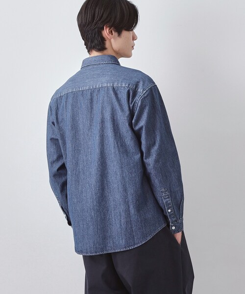 THE SHOP TK (ザ ショップ ティーケー )の「【POLO BCS 別注】 アソート長袖シャツ ストライプ/グレー/デニム(シャツ/ブラウス・メンズ・ブルー系7/ブルー系その他/グレー・03/02/04)」の17枚目の写真