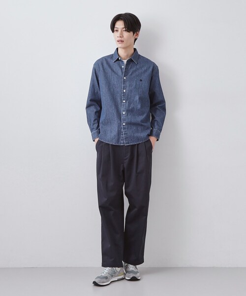 THE SHOP TK (ザ ショップ ティーケー )の「【POLO BCS 別注】 アソート長袖シャツ ストライプ/グレー/デニム(シャツ/ブラウス・メンズ・ブルー系7/ブルー系その他/グレー・03/02/04)」の18枚目の写真