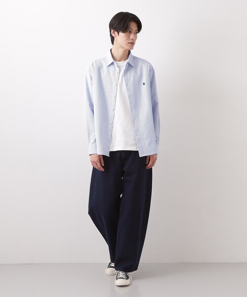 THE SHOP TK (ザ ショップ ティーケー )の「【POLO BCS 別注】 アソート長袖シャツ ストライプ/グレー/デニム(シャツ/ブラウス・メンズ・ブルー系7/ブルー系その他/グレー・03/02/04)」の22枚目の写真