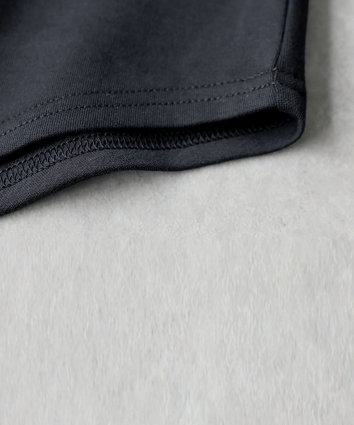 antiqua(アンティカ)の「長袖 ボートネック トップス(Tシャツ/カットソー・レディース・杢グレー/ダークグレー/ブラック/ホワイト・P/R)」の6枚目の写真