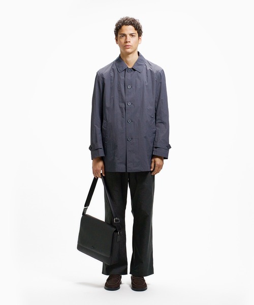 LACOSTE（ラコステ）の「パッカブルナイロンステンカラーコート（ステンカラーコート・メンズ・ダークアッシュ/オフホワイト・46/48/50/52）」の13枚目の写真