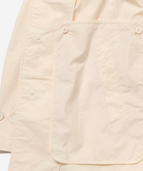 LACOSTE（ラコステ）の「パッカブルナイロンステンカラーコート（ステンカラーコート・メンズ・ダークアッシュ/オフホワイト・46/48/50/52）」の19枚目の写真