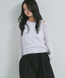 paradigm | 【paradigm】シアーコットン2ピースレイヤードセットL/S(Tシャツ/カットソー)