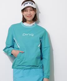 PING（ピン）の「【PING APPAREL】リップストップ2WAYブルゾン ＜PERFORMANCE＞ (LADIES)（ブルゾン）」